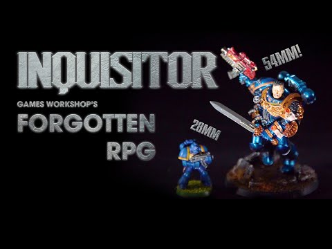 INQUISITOR - Games Workshop's FORGOTTEN RPG - Retrospective || UNSEALING || Painting