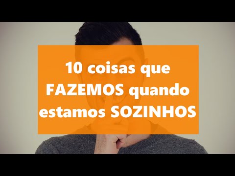 10 coisas que FAZEMOS quando estamos SOZINHOS | Vinicius Codes