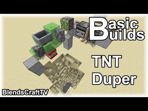 TNT Duplicator - Basic Builds - Minecraft Java 1.14.4