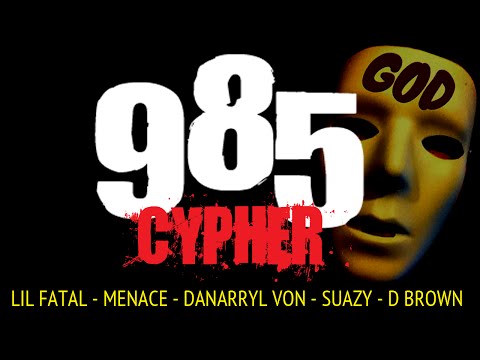 985 CYPHER  "CHOP SHOP" LIL FATAL, MENACE, DANARRYL VON, SUAZY,D. BROWN