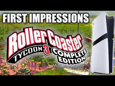 PS5 Pro: RollerCoaster Tycoon 3 Complete Edition! How is it?
