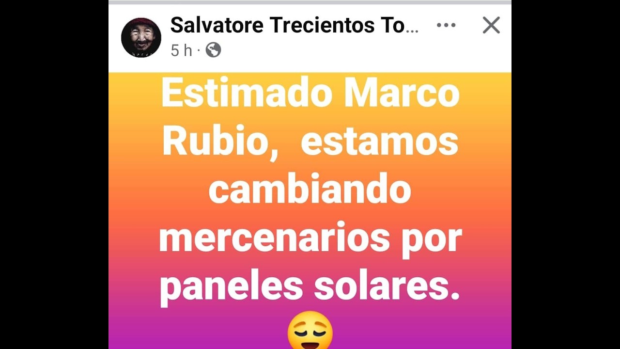 CANJE: ¿mercenarios detenidos en Cuba por paneles solares?