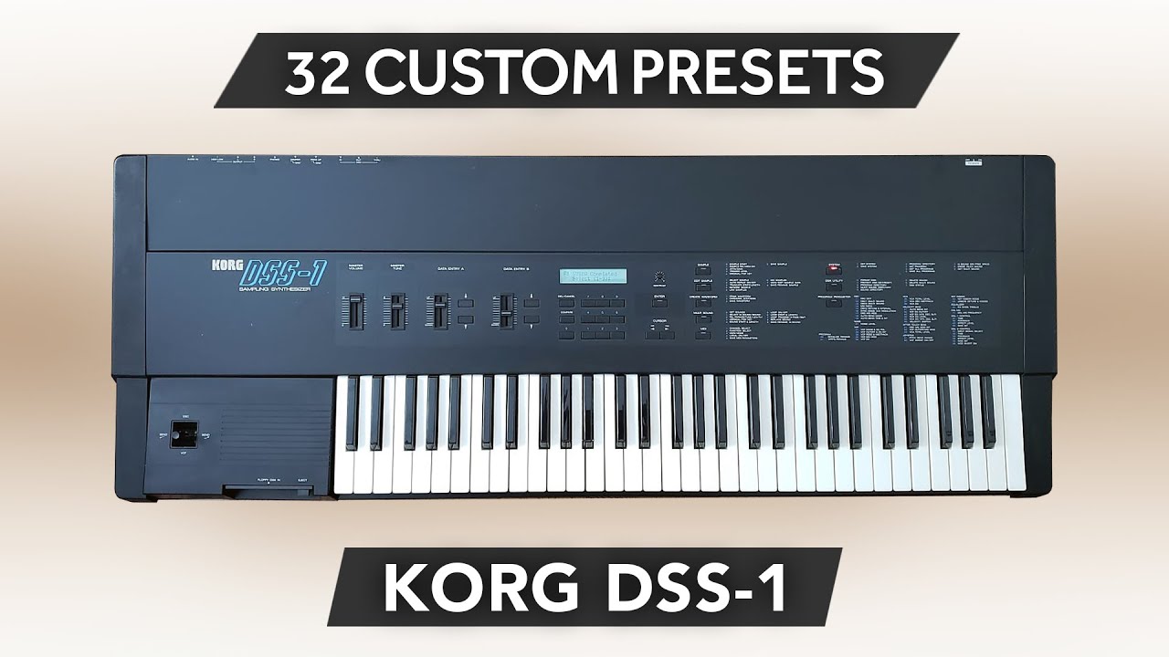 LFO056 - Vintage Soul - Korg DSS-1 ( 32 presets ) - Video Preview 1