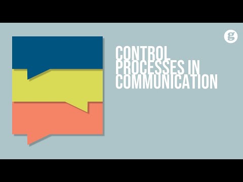Control Processes in Communication