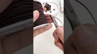 making coffee bracelet with me