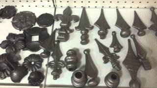 Wrought Iron Spear Head Decoration Spearpoint