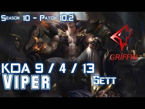 GRF Viper SETT vs ZOE Mid - Patch 10.2 KR Ranked