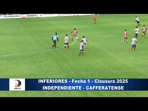INDEPENDIENTE VS CAFFERATENSE - FECHA 1 - CLAUSURA 2025 - FÚTBOL INFANTIL (LIGA INTERPROVINCIAL)