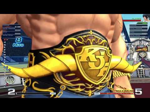 KOFXIV Ver 1.05: Antonov Optimised Combo's (1 - 5 Bars)