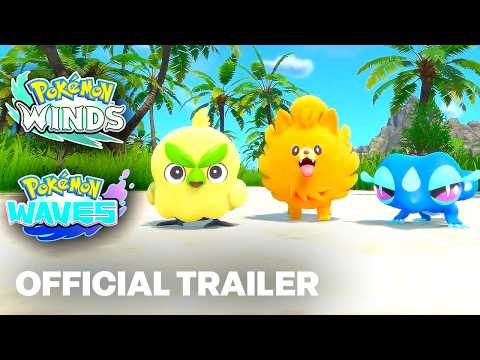 Pokemon Winds and Pokemon Waves - Official Announcement Trailer