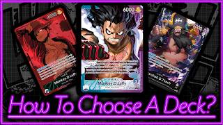 Which One Piece Deck Is For You? - Which One Piece Deck Is Best For A New Player? OP11 Edition