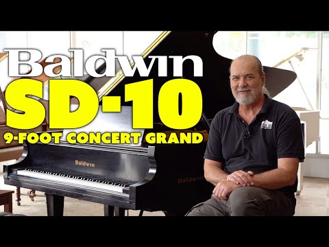 The Most Underrated Vintage Concert Grand? Baldwin SD-10 9-Foot Piano | Overview & DEMO