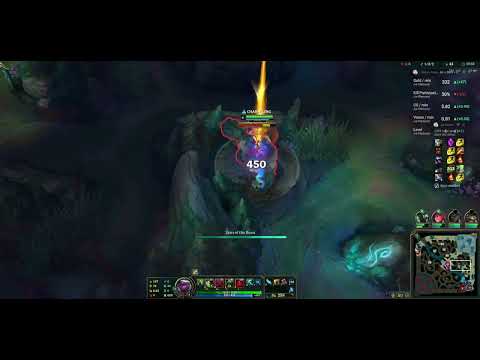 Warwick jungle with a Senna Tahm Kench bot lane | Patch 12.14