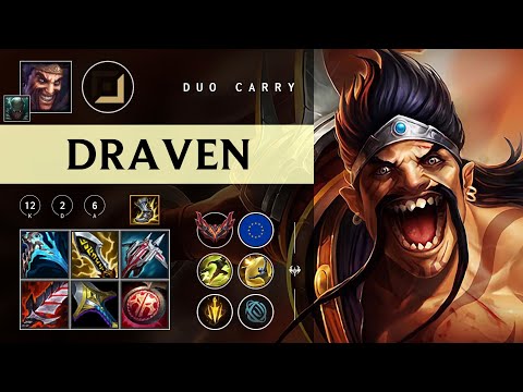 Draven ADC vs Ziggs - EUW Grandmaster Patch 26.01