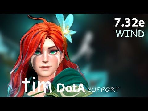 WindRanger Support Who Plays THis - 7.32e