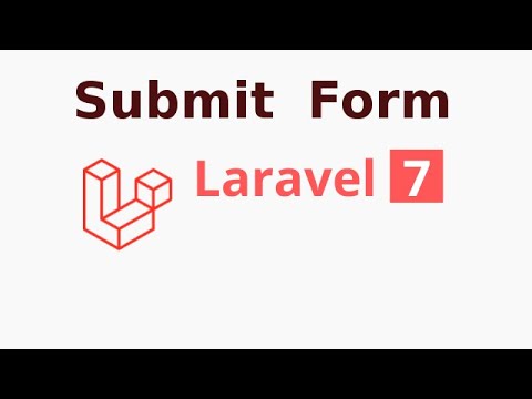 Laravel 7 tutorial 7 Submit form