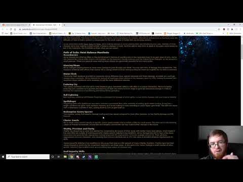 PoE Heist League Balance Manifesto Review- technically live but I'm just too lazy to edit a video