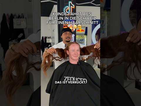 AUS BERLIN IN DIE SCHWEIZ FÜR EINEN HAARSCHNITT😳