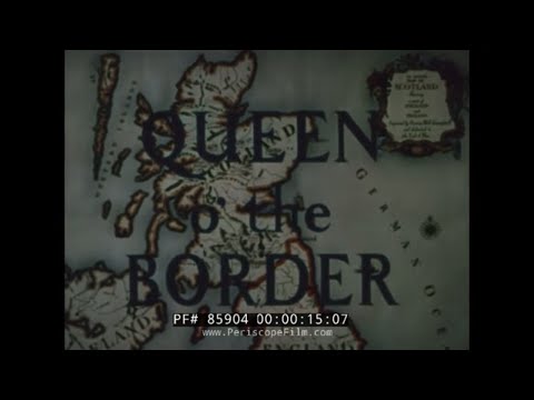 " QUEEN O THE BORDER " 1948 TRAVELOGUE OF HAWICK SCOTLAND  CASHMERE & MERINO KNIT SWEATERS  85904