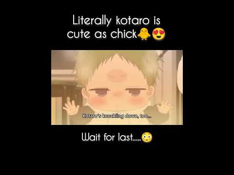 kotaro♥️is chicks Mama😅 subscribe!!#anime#schoolbabysitters#cute#baby#school