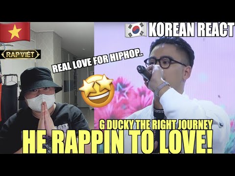 [EXCLUSIVE!]🇻🇳🇰🇷🔥Korean Hiphop Junkie react to GDucky - The Right Journey | RAP VIỆT (VNM/ENG SUB)