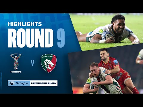Harlequins v Leicester - HIGHLIGHTS | Thrilling Tight Contest | Gallagher Premiership 2024/25