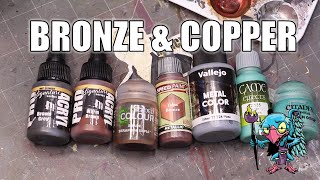 Bronze, Copper & Verdigris (FAST & EASY) - HC 485