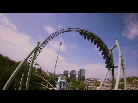 Helix at Liseberg – a totally twisted adventure! [DRONE]