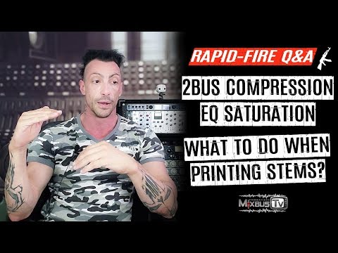 2BUS Processing: What To Do When Printing Stems? Mastering Rapid-Fire Q&A #9