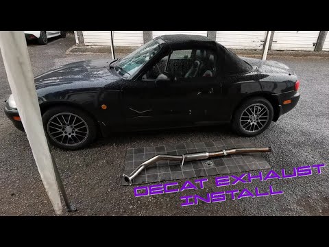 Mazda MX5 Miata Decat Exhaust Install | £700 MX5