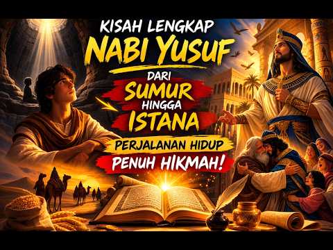 Kisah Lengkap Nabi Yusuf: Dari Sumur Hingga Istana — Perjalanan Hidup Penuh Hikmah