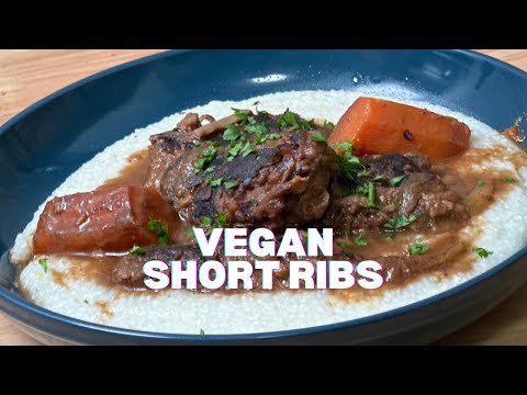 The BEST Vegan Short Ribs | Jackfruit Mushrooms