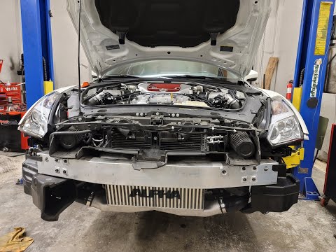 Upgrading my GTRs intercooler