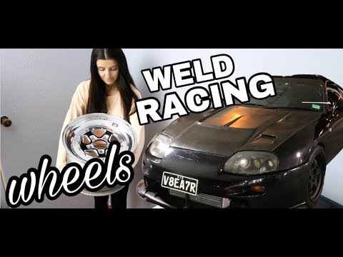 Unboxing DRAG RACING WELD AlumaStar wheels!
