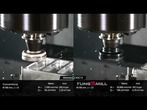 Demonstration #10 - Higher efficiency than conventional products due to Super high density cutter!