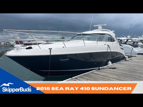 2015 Sea Ray 410 Sundancer Yacht Tour SkipperBud's