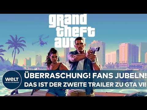 "GTA 6": Endlich! Fans jubeln! Rockstar Games veröffentlicht zweiten Trailer! Hier ist er!