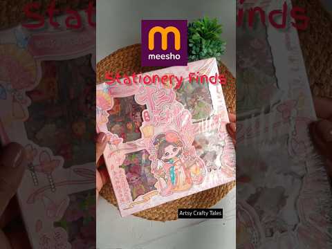 Meesho Stationery Finds - Kawaii Stickers #meeshofinds #kawaii