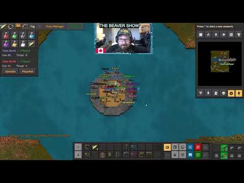 Factorio 1.0 PvP Biter Battles 24 vs 24!!! - Captains' Match #1 thePiedPiper vs Mimoanon