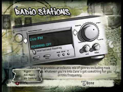 Live FM Radio Station Fifa Street 2