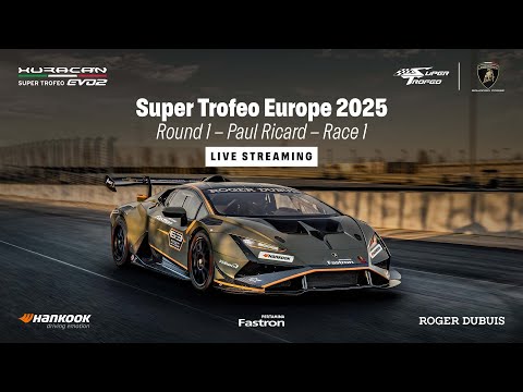 Lamborghini Super Trofeo Europe 2025 – Paul Ricard, Race 1