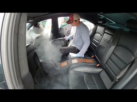 AMG Deep Clean with STEAM! Steam clean the interior of any car