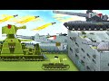 ALL EPISODES ABOUT: KV-44 vs Fortress - Cartoons about tanks