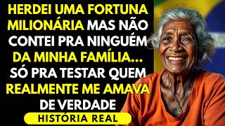 HISTÓRIA REAL 💔 HERDEI UMA FORTUNA MILIONÁRIA… MAS ESCONDI DE TODOS PRA TESTAR QUEM ME AMAVA!