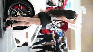 4K 2022 오토살롱위크 출사 촬영회 모델로 유명한 하빈 이래서 하빈 하빈 하는군요  에스알산업 3M a 직캠