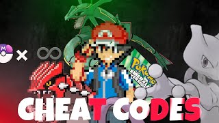 Top 5 cheat codes for pokemon emerald| Sxitho| Tutorial 