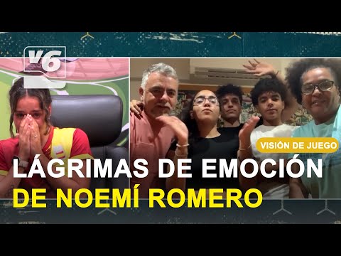 VDJ | Noemí Romero y sus lágrimas de emoción
