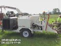 Видео Terex TAC-750 - автономная рубительная машина с максимальным Ø материала 406 мм.