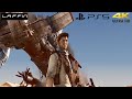 Uncharted 3: Playing the Iconic Plane Crash Mission (PS5 4K 60fps)
