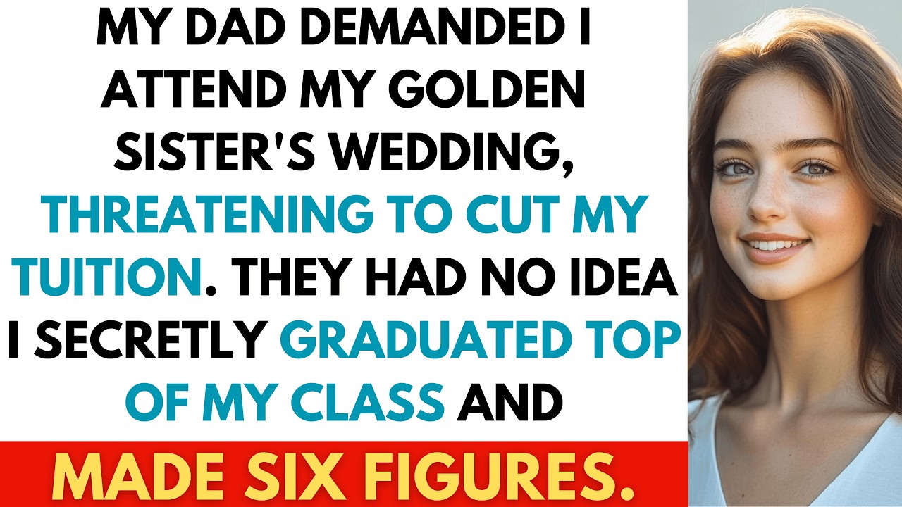 My Dad Demanded I Attend My Golden Sister's Wedding, Threatening to Cut Tuition if I Didn't Obey...